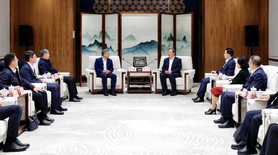 东南大学党委书记邬小撑、校长孙友宏会见苏州市委书记范波、市长吴庆文 携手推动名城名校融合发展